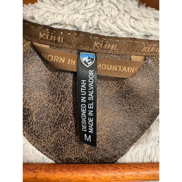 Kuhl Women’s Flight Faux Fur Hooded Full Zip Vest Medium - Picture 8 of 10